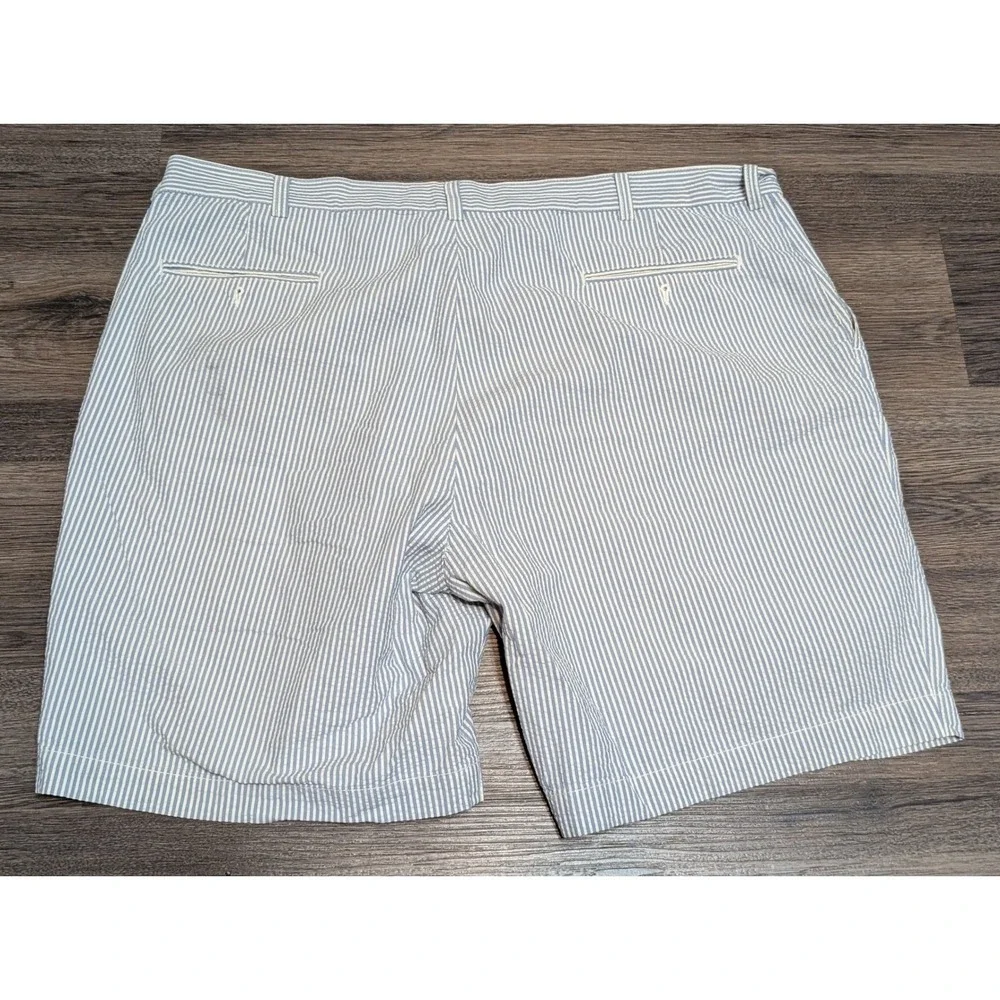 Polo Ralph Lauren Prospect Shorts Men's 42 Blue‎ White Stripe Cotton Casual READ